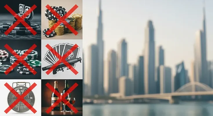 Are certain activities restricted for business setup in Dubai?